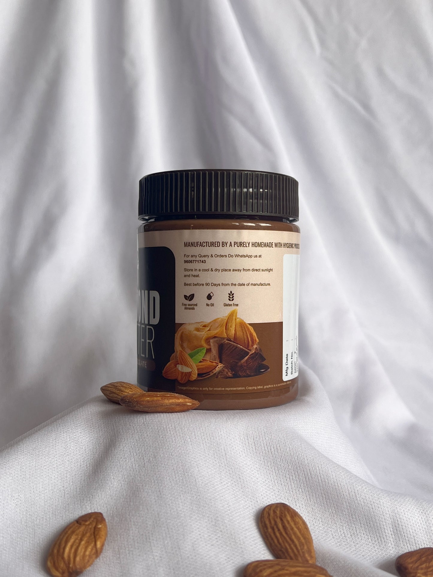 Almond Butter, Dark Chocolate, 250g