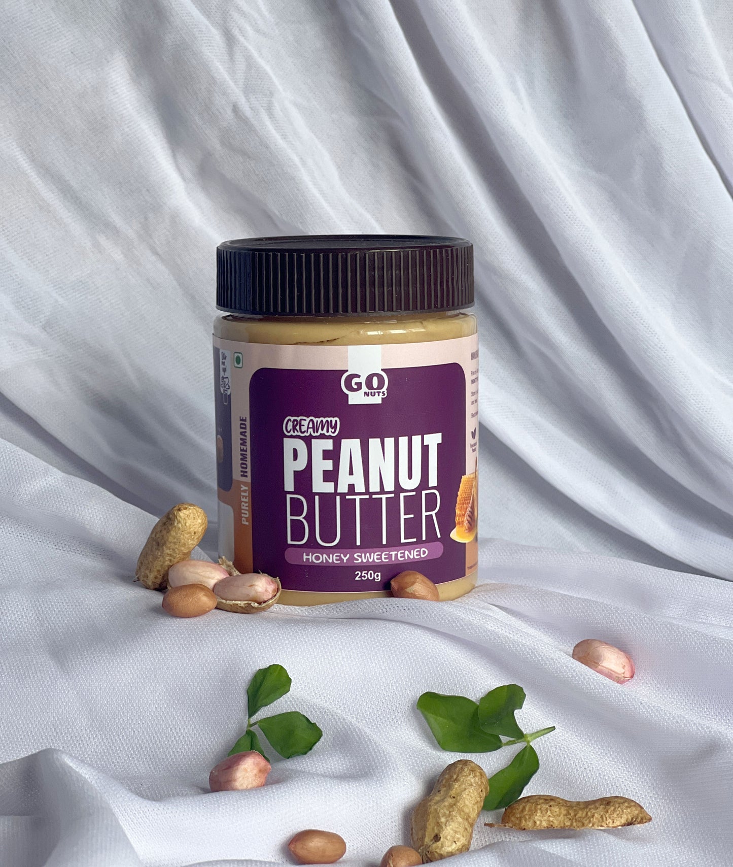 Peanut Butter, Honey Sweetened, Creamy 250g & 500g
