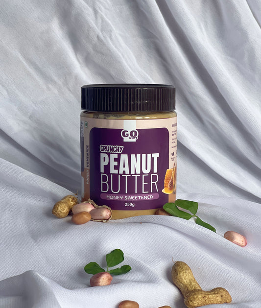 Peanut Butter, Honey Sweetened, Crunchy 250g & 500g