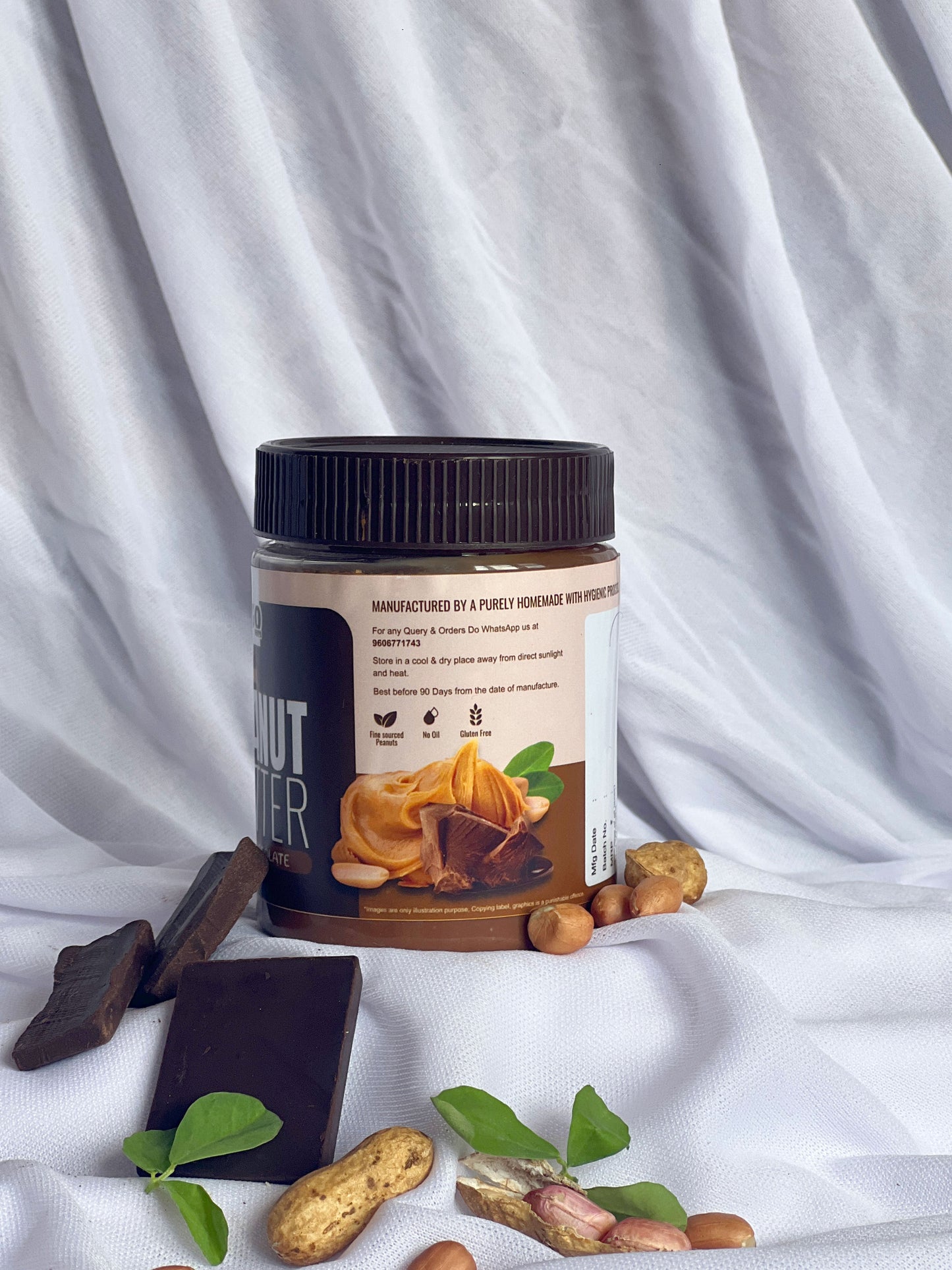 Peanut Butter, Dark Chocolate, 250g & 500g